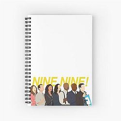 nine squad Spiral Notebook
