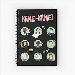 Nine Squad Spiral Notebook
