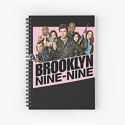 Brooklyn Nine Nine Pink Classic T Shirt Spiral Notebook