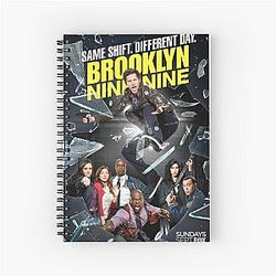 Brooklyn Nine Nine Spiral Notebook