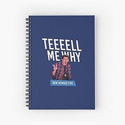 Tell Me Why Brooklyn Nine  Spiral Notebook