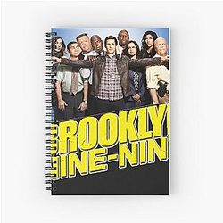 Brooklyn Nine-Nine Cast Spiral Notebook