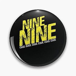 Nine Cool Logo Pin