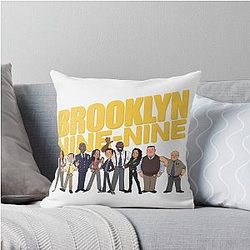 Brooklyn Nine Throw Pillow