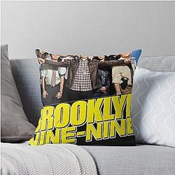 Brooklyn Nine Nine Cast Throw Pillow