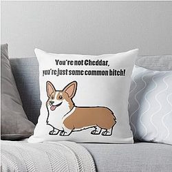 Brooklyn Nine Nine Cheddar Quote Throw Pillow