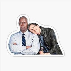 Brooklyn Nine-Nine Holt and Jake Sticker