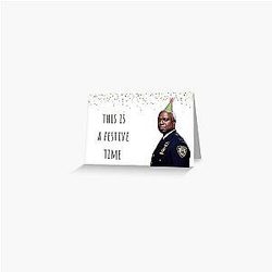 Brooklyn Nine Nine Captain Holt Greeting Card