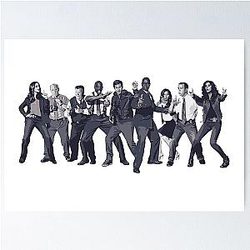 Brooklyn Nine-Nine Team Poster