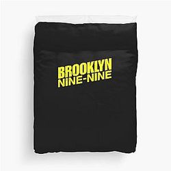 Brooklyn Nine Logo Classic T-Shirt Duvet Cover