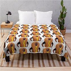 Brooklyn Nine Nine Hot Dog Holt Throw Blanket