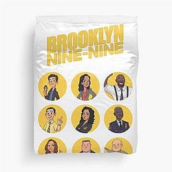Brooklyn Nine Duvet Cover