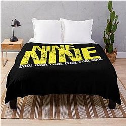 Nine Cool Logo Throw Blanket