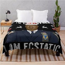 Brooklyn Nine-Nine Captain Holt It Is Christmas Throw Blanket