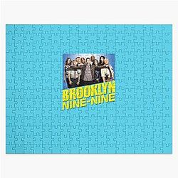 Brooklyn 99 Cast Essential T-Shirt Jigsaw Puzzle