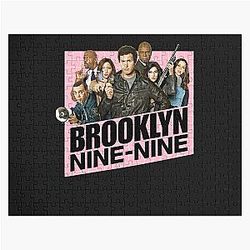 Brooklyn Nine Nine Pink Logo Jigsaw Puzzle