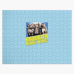 Brooklyn Nine Nine - Cast Logo Essential T Shirt Jigsaw Puzzle