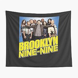 Brooklyn Nine Nine cast and tapestry