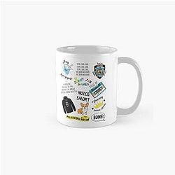 Nine Doodle Classic Mug