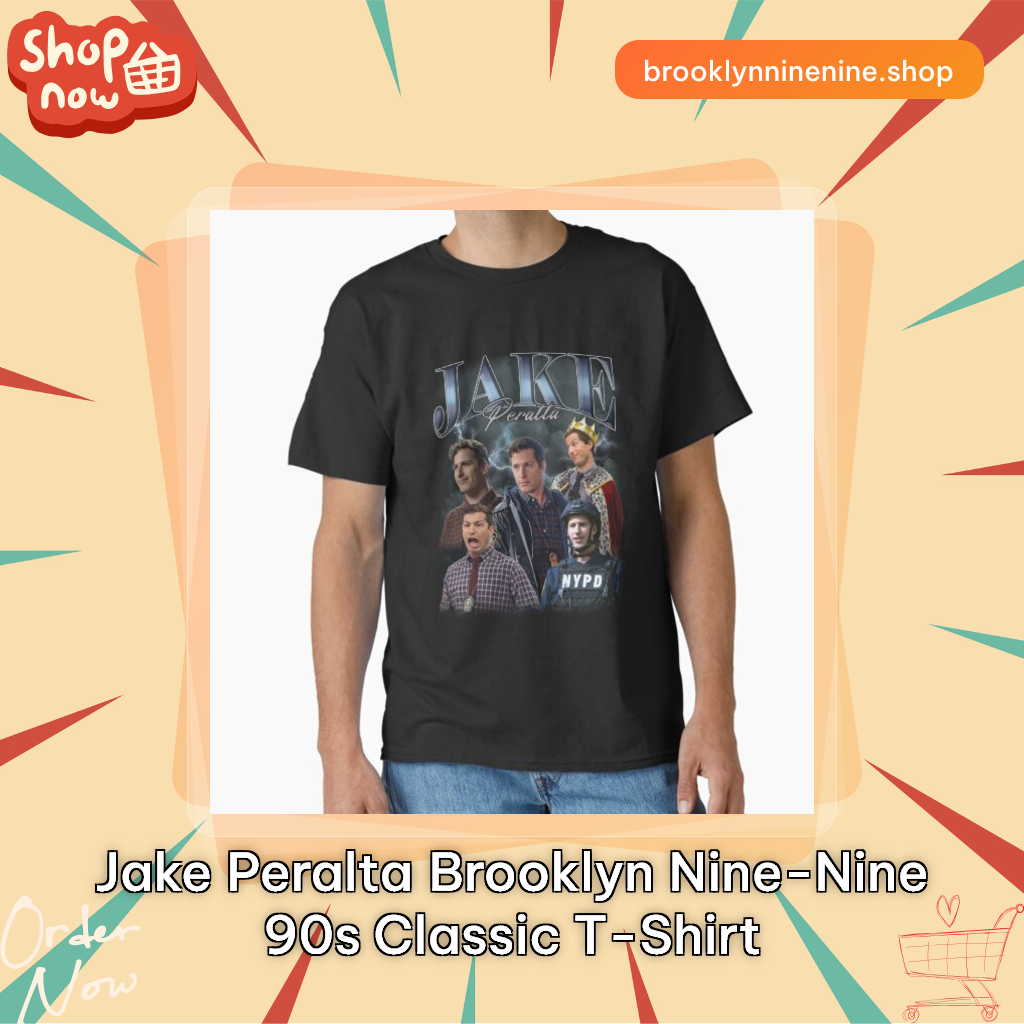 Jake Peralta Brooklyn Nine-Nine 90s Classic T-Shirt