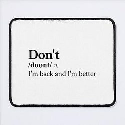 Bryson Tiller Aesthetic Motivational Hip Hop R&B Lyrics Mouse Pad