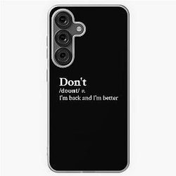 Bryson Tiller Aesthetic Motivational Hip Hop R&B Lyrics Black Samsung Galaxy Soft Case