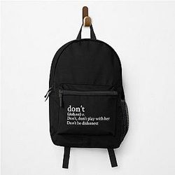 Don't by Bryson Tiller Stick the Song Backpack