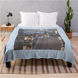 Bryson Tiller Music Album Poster Throw Blanket