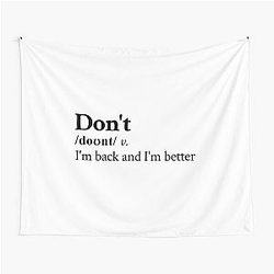 Bryson Tiller Aesthetic Motivational Hip Hop R&B Tapestry