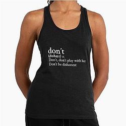 Don't by Bryson Tiller Stick Tank Top