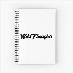 Wild Thoughts DJ Khaled ft Rihanna - Bryson Tiller Spiral Notebook