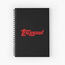 Best Selling Bryson Tiller Trapsoul Merchandise Spiral Notebook