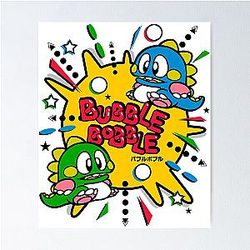 Bubble Bobble Poster