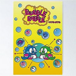 Bubble Bobble MSX Poster