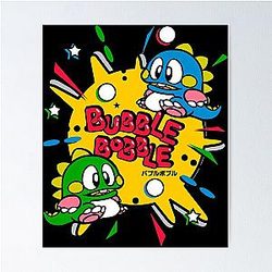 Bubble Bobble Classic Poster