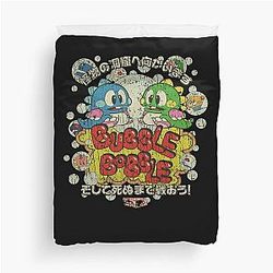 Bubble Bobble 1986 Duvet Cover