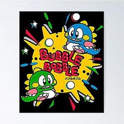 Bubble Bobble Poster