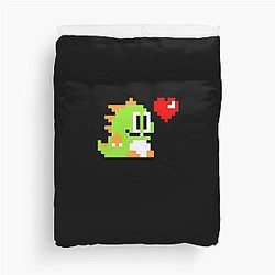 Pixel Bubble Bobble Classic T-Shirt Duvet Cover