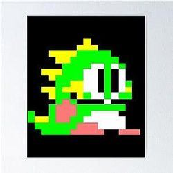 Bub From Bubble Bobble Poster
