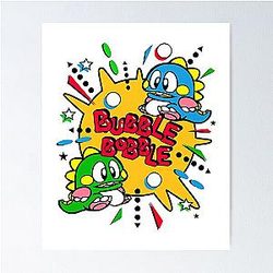 Bubble Bobble Poster