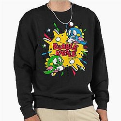 Bubble Bobble Pullover Sweat Shirt
