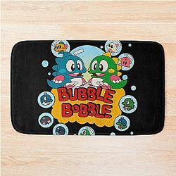 Bubble Bobble Bath Mat