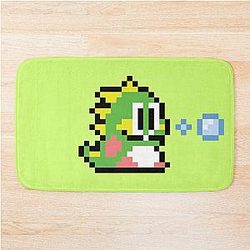 Bubble Bobble 8 Bit Bath Mat