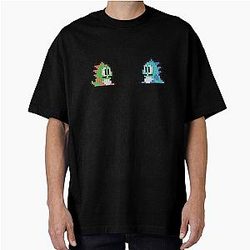 Bubble Bobble Retro gaming stars Oversized T-Shirt