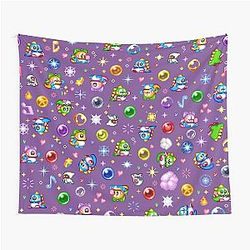 Bubble Bobble - Purple Tapestry