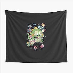 Bubble Bobble Vintage Action Tapestry