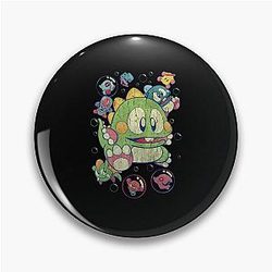 Bubble Bobble Vintage Action Pin