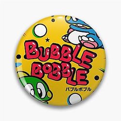 Bubble Bobble T-Shirt Pin