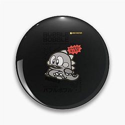 Bubble Bobble Famicom T-Shirt Pin