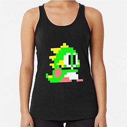 Bub from Bubble Bobble Racerback Tank